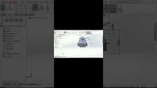 SOLİDWORKS PART DESİGN SHORTS animation solidworkstutorial solidcam [upl. by Lenej]