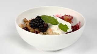 How to Make the Easiest Blackberry Cobbler  MyRecipes [upl. by Perce436]