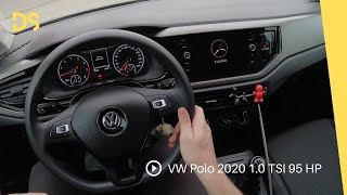 2020 Volkswagen Polo Comfortline 10 TSI 95 HP  POV Test Drive 4K [upl. by Redwine277]