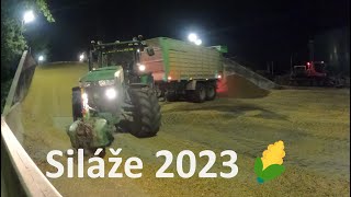 🌽Siláže 2023  RenoFarma Beskyd as😍 [upl. by Mccahill]