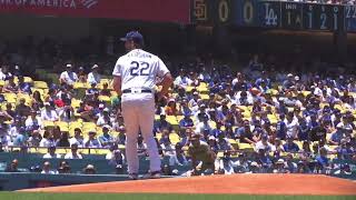 Clayton Kershaw Slow Motion Pitching Mechanics 1st Base Side View [upl. by Merline638]