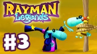 Rayman Legends  Gameplay Walkthrough Part 3  Quick Sand PS3 Wii U Xbox 360 PC [upl. by Revkah518]