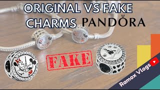 PANDORA CHARM ORIGINAL VS CLON [upl. by Toddie]