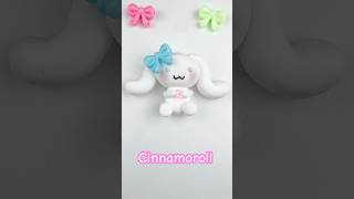 Cinnamoroll doll clay tutorial for beginners💞 shorts tiktok satisfying clay craft [upl. by Leahsim]