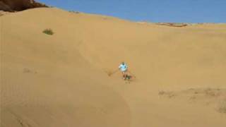 Sahara Dune Ski Downhill Marocco [upl. by Adaj]