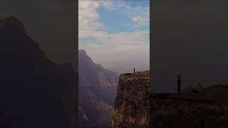 Ratangad fort trek Kadelot point ratangad ratangadfort ratangadforttrek dji solotrek [upl. by Selokcin]