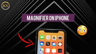 How to use Magnifier on iPhone  2021 [upl. by Quartas]