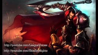 Darius Voice  English  League of Legends [upl. by Noxid]