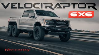 The World’s Most Extreme Pickup Truck  VELOCIRAPTOR 6X6 by Hennessey Performance [upl. by Florida566]