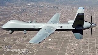 MQ9 Reaper UAV The Most Feared USAF Drone in the World [upl. by Dorrahs]