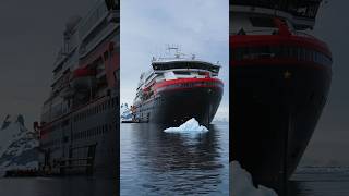 Zodiac Boat Ride  Antarctica  Hurtigruten Expeditions Cruise [upl. by Susejedairam]