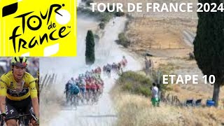 TOUR DE FRANCE 2024  ETAPE 10 ORLEANSSAINTAMANDMONTROND [upl. by Mixam]