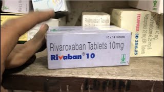 Rivaban 10mg Tablet uses  price  composition  dose  side effects  review  in hindi [upl. by Eelahs]