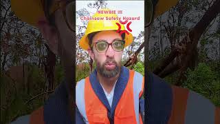 Newbie and chainsaw fails fail construction adamrose workers [upl. by Ashley]