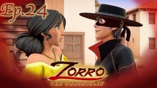 THE IMPOSTOR  Zorro the Chronicles  Episode 24  Superhero cartoons [upl. by Ennael985]