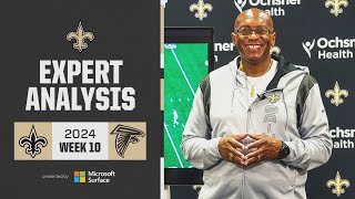 Expert Analysis Falcons vs Saints  2024 NFL Week 10 [upl. by Rodd129]