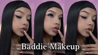 Baddie makeup💋 Tutorial [upl. by Torruella250]