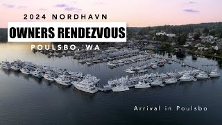 Nordhavn Owners Rendezvous Arrival in Poulsbo WA [upl. by Airemahs]