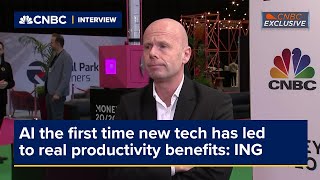 AI the first time new tech has led to real productivity benefits ING [upl. by Edyaw]