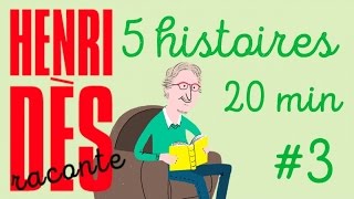 Henri Dès Raconte 5 histoires  Compilation 3 [upl. by Tevlev915]