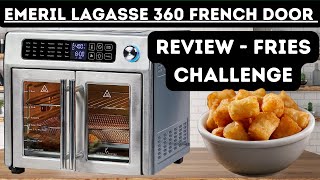 Emeril Lagasse Stainless Steel 10in1 French Door AirFryer 360 Review [upl. by Alvira]