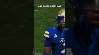 Tulsa DB Elijah Green w The Hit Stick 💪 collegefootballl football tulsa cfb [upl. by Delmer617]