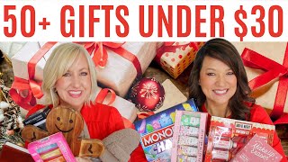 50 GIFTS UNDER 30  Budget Friendly Holiday Gifts for Everyone on Your List [upl. by Ellegna888]