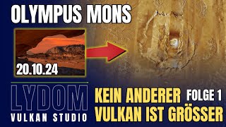 Der OLYMPUS MONS Der Gewaltigste Vulkan im Sonnensystem  Vulkan Wissen [upl. by Web]