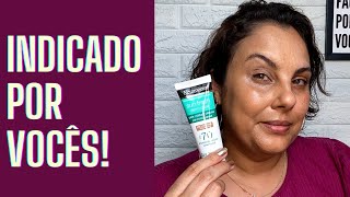 PROTETOR SOLAR COM COR NEUTROGENA SUN FRESH DERM CARE PELE MISTA A OLEOSA MORENA FPS 70  RESENHA [upl. by Ayimat885]