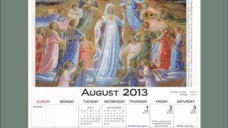 Columban  Art Guide  2013 Columban Art Calendar [upl. by Hsaka]