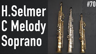 1927 HSelmer Model26 C Melody Soprano Saxophone＜PIPERSヴィンテージSAXの遊び方：第70回＞ [upl. by Harrod915]