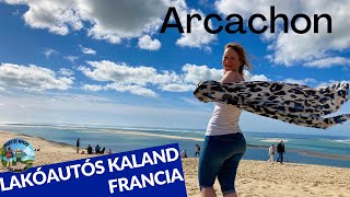 ARCACHON  a nagy francia homokdűne  Pufi és Nyufi kalandjai [upl. by Ynafets]