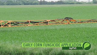 Early Corn Fungicide Application 1051 Air Date 52718 [upl. by Siol616]