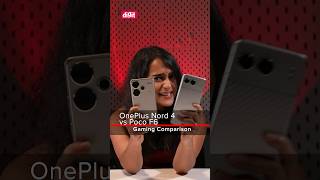 OnePlus Nord 4 vs POCO F6 Gaming Test  Gaming Comparison 🎮👊 [upl. by Icyaj447]