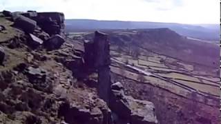 Grindleford Sta  Froggatt Edge 4 Mar 08 [upl. by Albric]