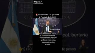 Manuel Adorni habló sobre los gastos innecesarios de la provincia de Buenos Aires [upl. by Anilek]