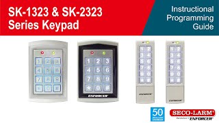 SK1323 and SK2323 Series Keypad – Programming Guide [upl. by Berliner]