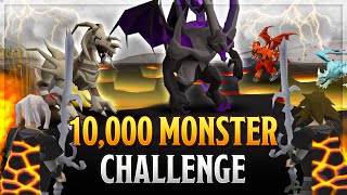 10000 Monster Challenge  OSRS Challenges EP176 [upl. by Hsepid]