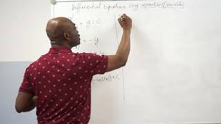 Solving Differential Equations Using Separation of Variables [upl. by Damon317]