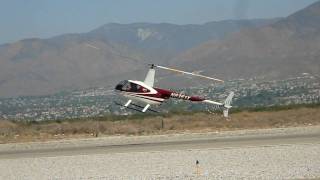 Perfect full down autorotation Robinson R44 [upl. by Jenkins497]