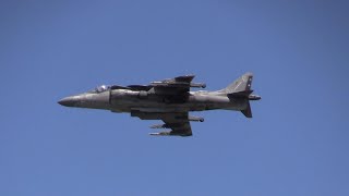 AV8B Harrier II Demonstration  2024 MCAS Cherry Point Air Show [upl. by Tish859]