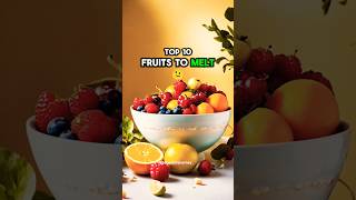 10 Fruits to Melt Belly Fat Fast 🍓 [upl. by Etnuaed]