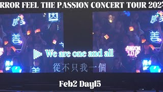 4K MIRROR  ONE AND ALL 大合唱 MIRROR FEEL THE PASSION CONCERT TOUR 202422 [upl. by Hendrik356]