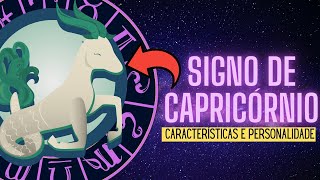 Signo de Capricórnio  Principais Características Descubra um SEGREDO forte deles [upl. by Magill]