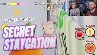 SECRET STAYCATION  HIDE AND SEEK GAMEPLAY [upl. by Ynohtona]