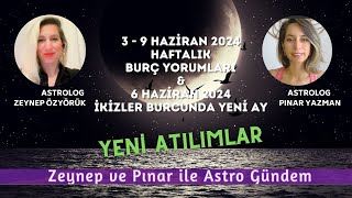 3  9 Haziran 2024  Haftalık Burç yorumları [upl. by Asante]