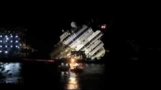 The 19Hour Raise of Costa Concordia in 2 Minutes [upl. by Treat]