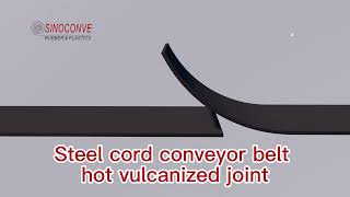 How to make vulcanized joints for steel cord rubber conveyor belts？ [upl. by Arundel53]