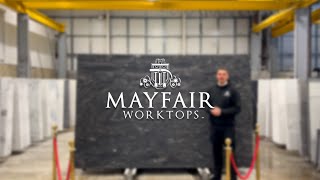 Mayfair Worktops Black Storm Leather [upl. by Ataynik]