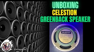 Unboxing the Celestion Greenback G12M Speaker made in UK [upl. by Nessim]